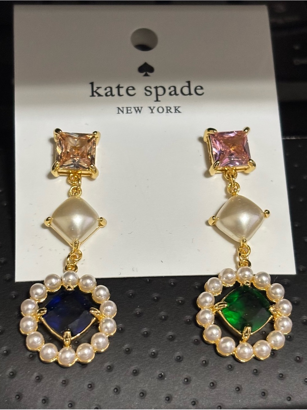 NWOT - Kate Spade Victoria Linear Earrings